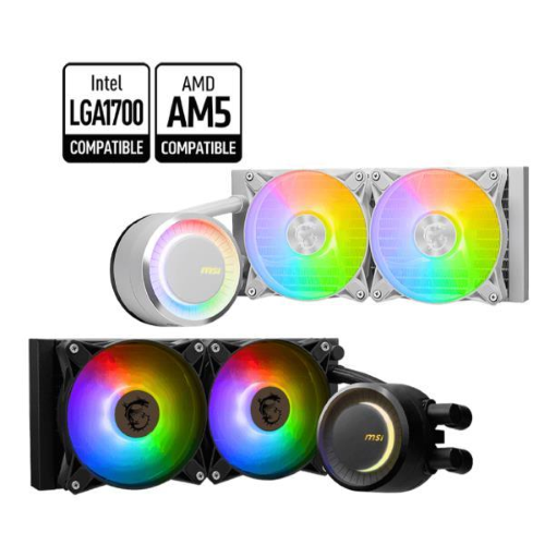 MSI MAG CORELIQUID E240 DISSIPATORE A LIQUIDO ARGB 2 VENTOLE